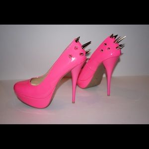 Spiked High Heels